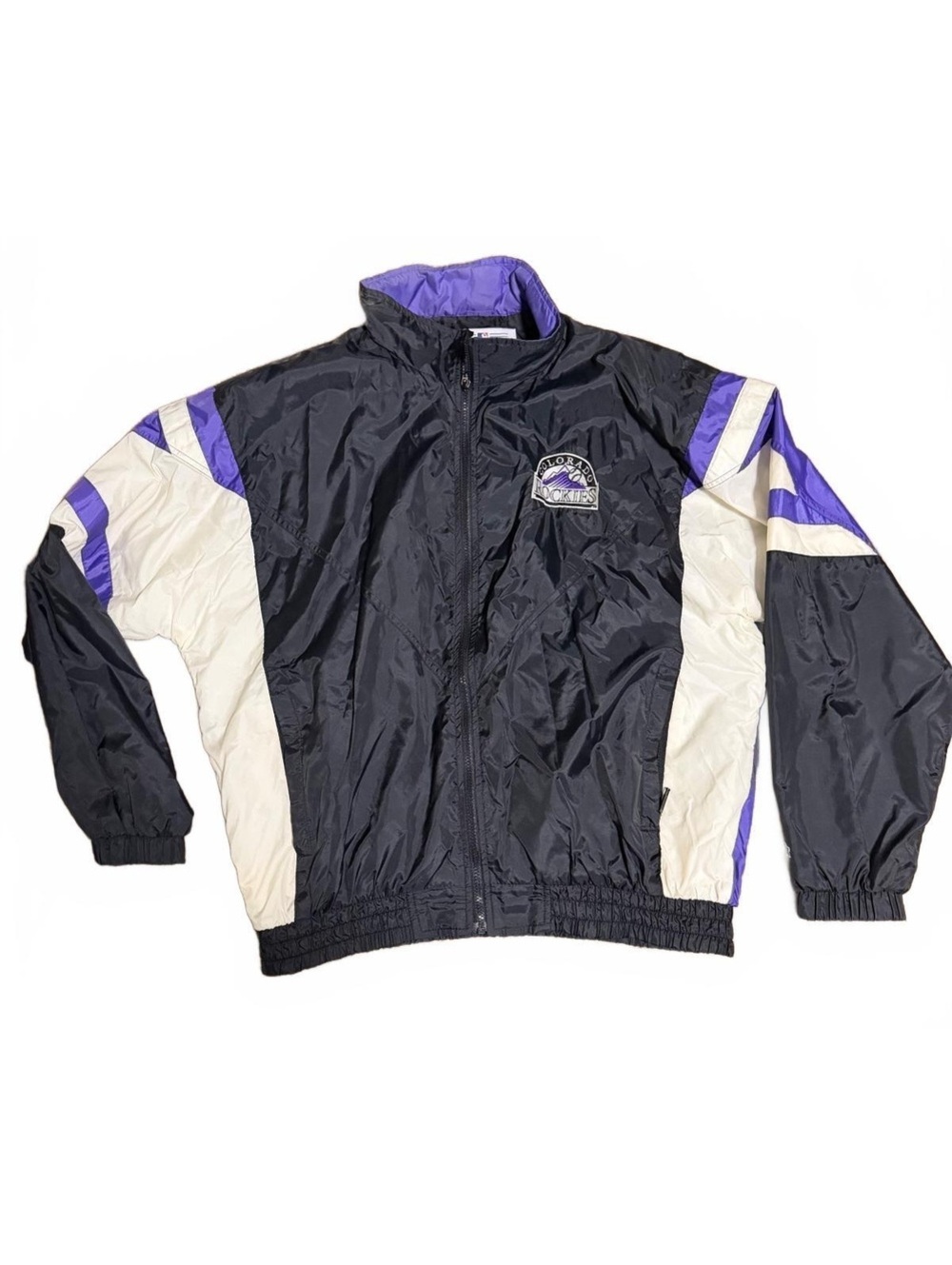 Vintage 1990s Colorado Rockies Starter Windbreaker Jacket